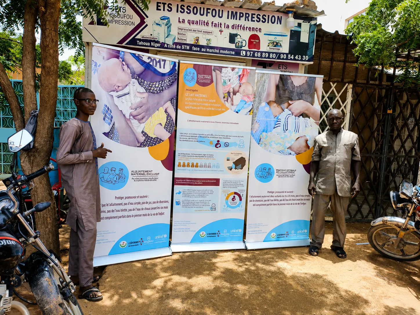 Roll-up campagne allaitement