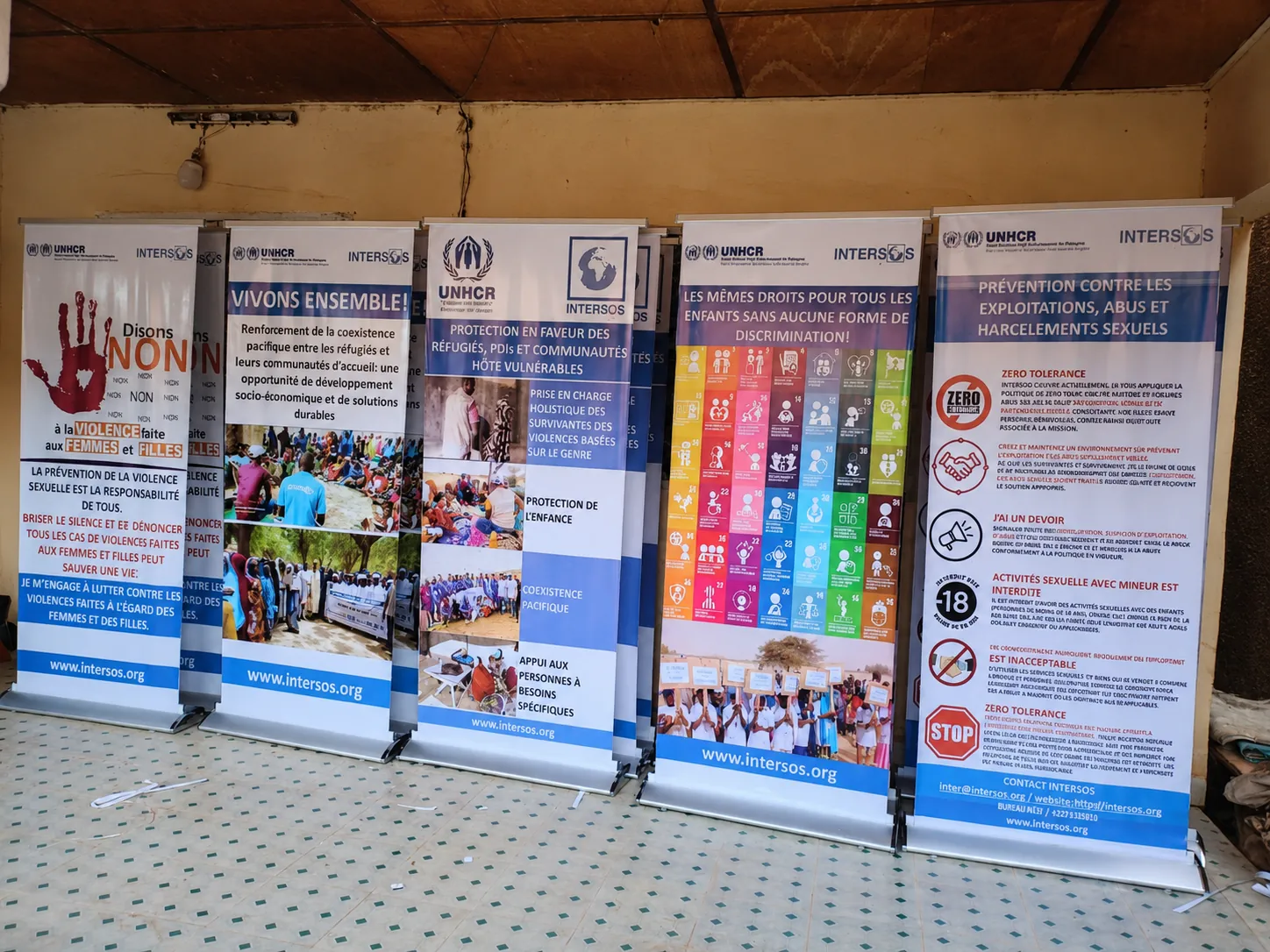 Roll-up UNHCR / INTERSOS