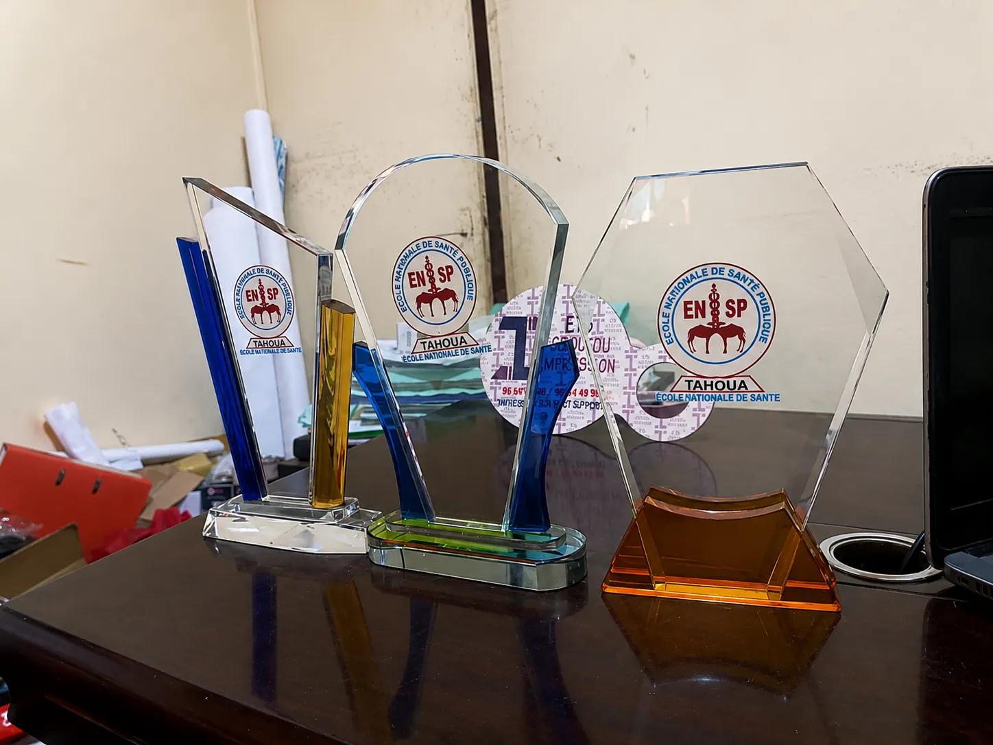 Trophées personnalisés ENSP